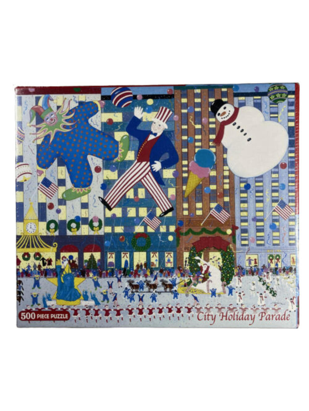 Briarpatch 500 Piece Puzzle City Holiday Parade BP28204 14x18 Fun USA